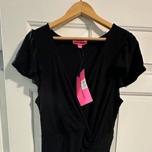 NEVER WORN Black Betsey Johnson Dress